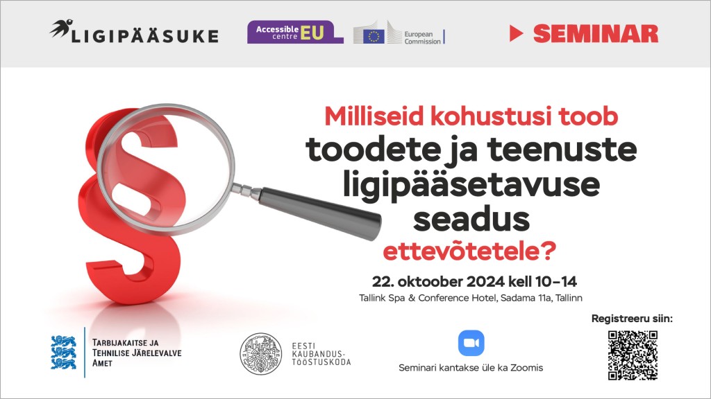 Ligipääsetavuse seminar